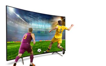 4k,Monitor,Isolated,On,White.,Isometric,View.,Monitor,Watching,Smart